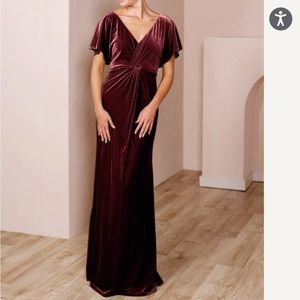 Revelry - Gwen dress in burgundy